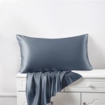 Best Misty Blue Silk Pillowcases Canada