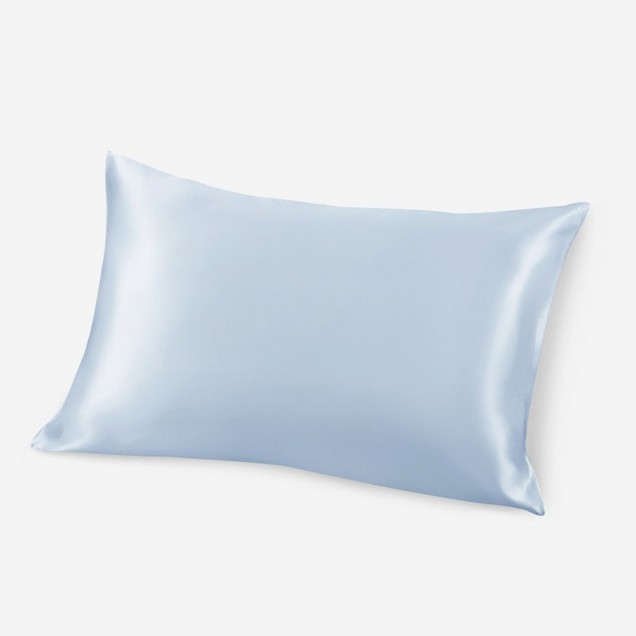Best Baby Blue Envelope 22 Momme Mulberry Silk Pillowcase Canada Best Baby Blue Envelope 22 Momme Mulberry Silk Pillowcase Canada