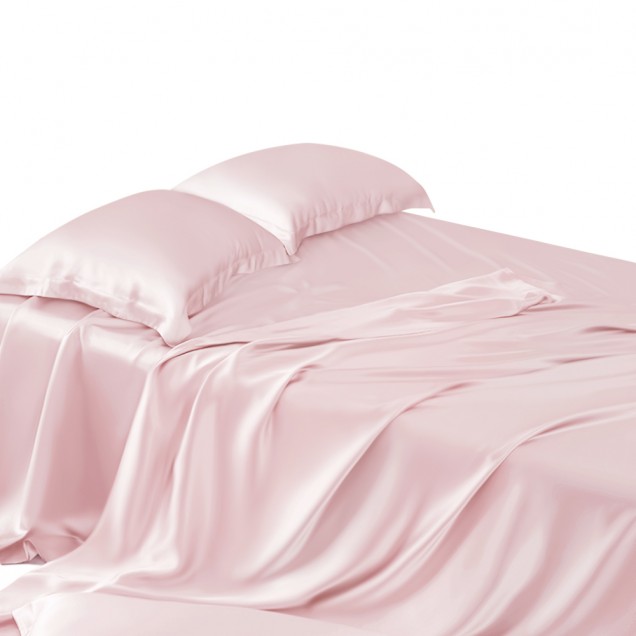 Best Baby Pink 22 Momme Mulberry Silk Flat Sheet Canada Best Baby Pink 22 Momme Mulberry Silk Flat Sheet Canada