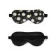 Best Black Flower Silk Sleep Mask Canada