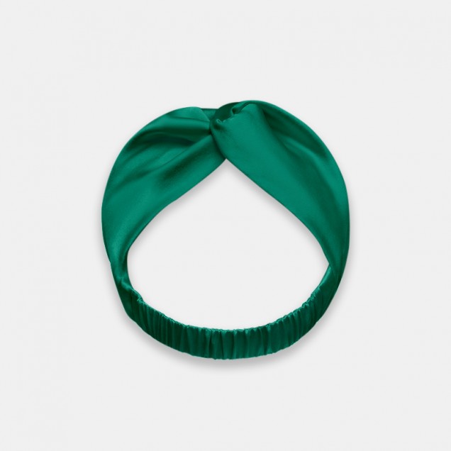 Best Dark Green Mulberry Silk Headband Canada Best Dark Green Mulberry Silk Headband Canada