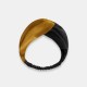 Best Gold & Black Mulberry Silk Headband Canada