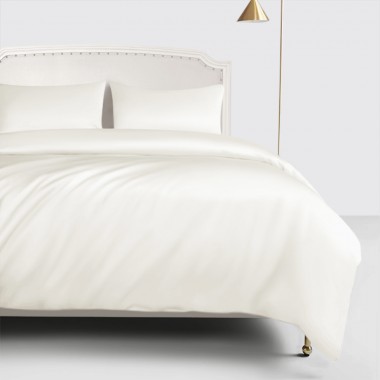 Best Ivory 22 Momme Mulberry Silk Duvet Cover Canada