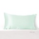 Best Light Cyan 22 Momme Mulberry Silk Pillowcase with Hidden Zipper Canada Best Light Cyan 22 Momme Mulberry Silk Pillowcase with Hidden Zipper Canada