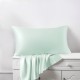 Best Light Cyan 22 Momme Mulberry Silk Pillowcase with Hidden Zipper Canada Best Light Cyan 22 Momme Mulberry Silk Pillowcase with Hidden Zipper Canada