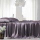 Best Slate Gray 22 Momme Mulberry Silk Flat Sheet Canada Best Slate Gray 22 Momme Mulberry Silk Flat Sheet Canada